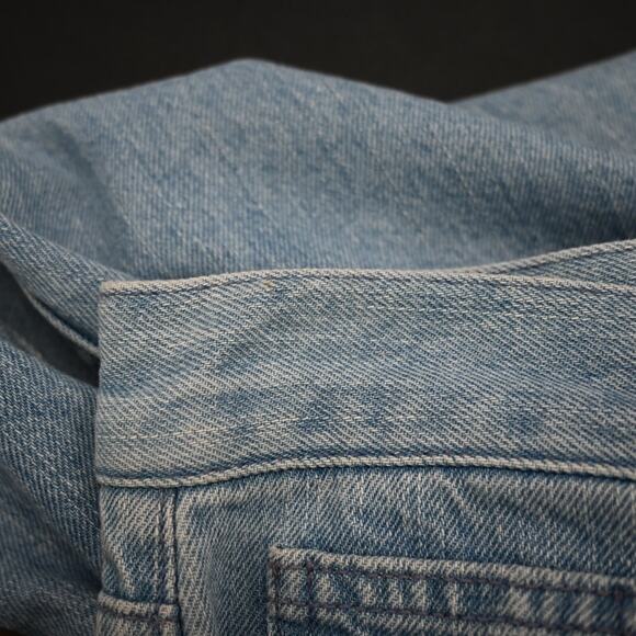 Partow Mika High Waist Jeans Denim Size 8 Light Wash Tapered Cropped - Picture 6 of 8